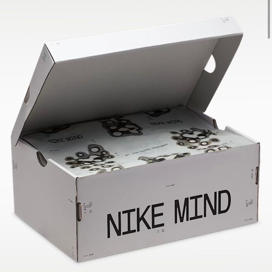 靴 Nike Mind 001 Mules \"Black/Hyper Crimson