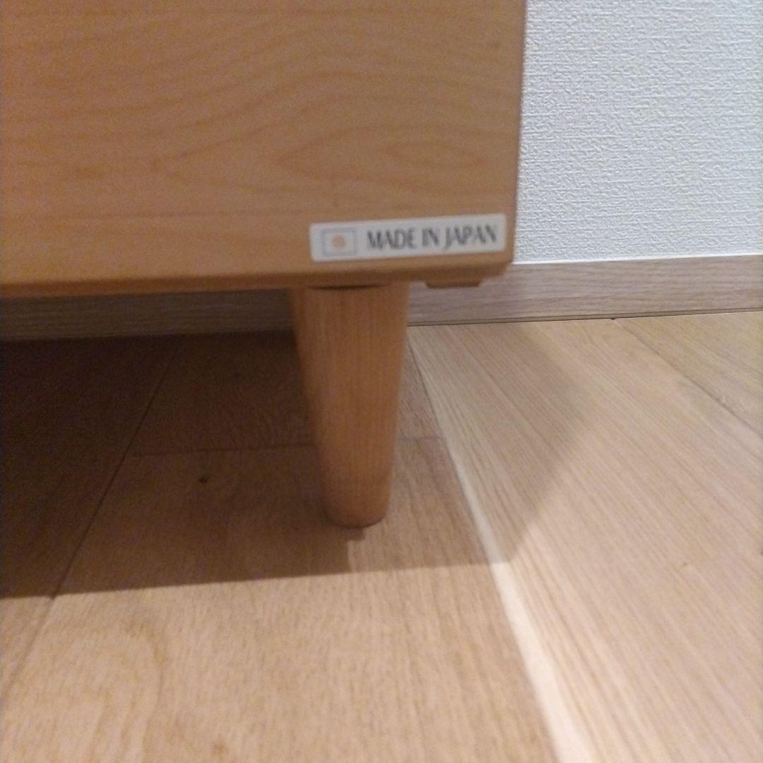 【大川家具】【日本製】天然木　リビングボード　キャビネット