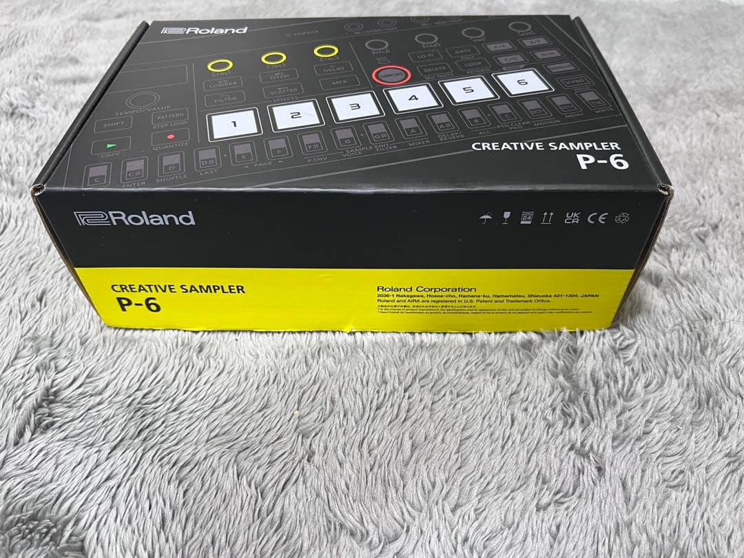 DJ機材 Roland AIRA Compact P-6 CREATIVE SAMPLER