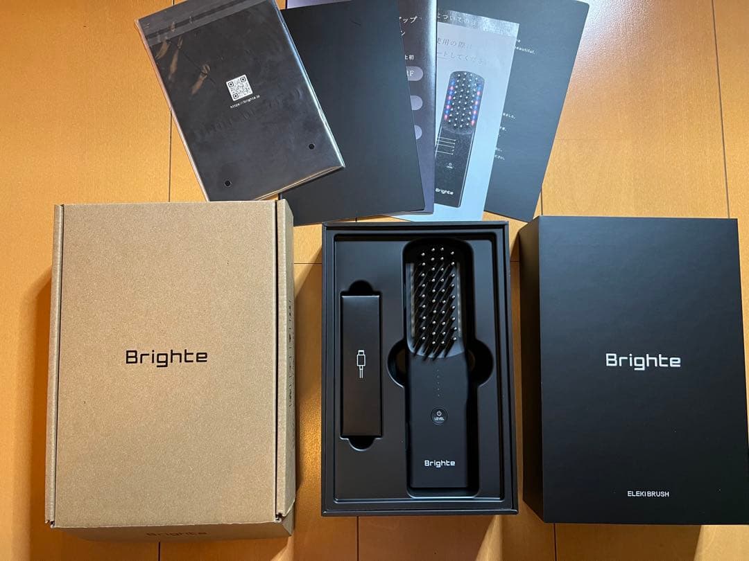 新品未使用ブライトエレキブラシ Brighte ELEKI BRUSH 美顔器