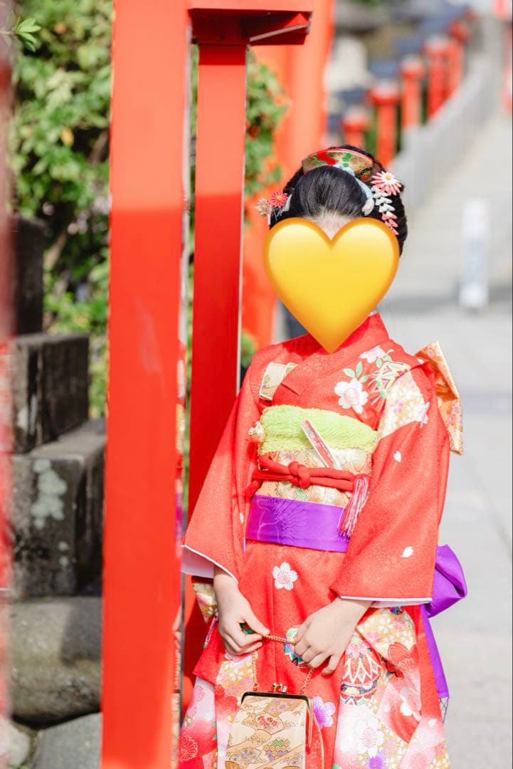 美品【京都おはりばこ】七五三用ヘアアクセサリーセット