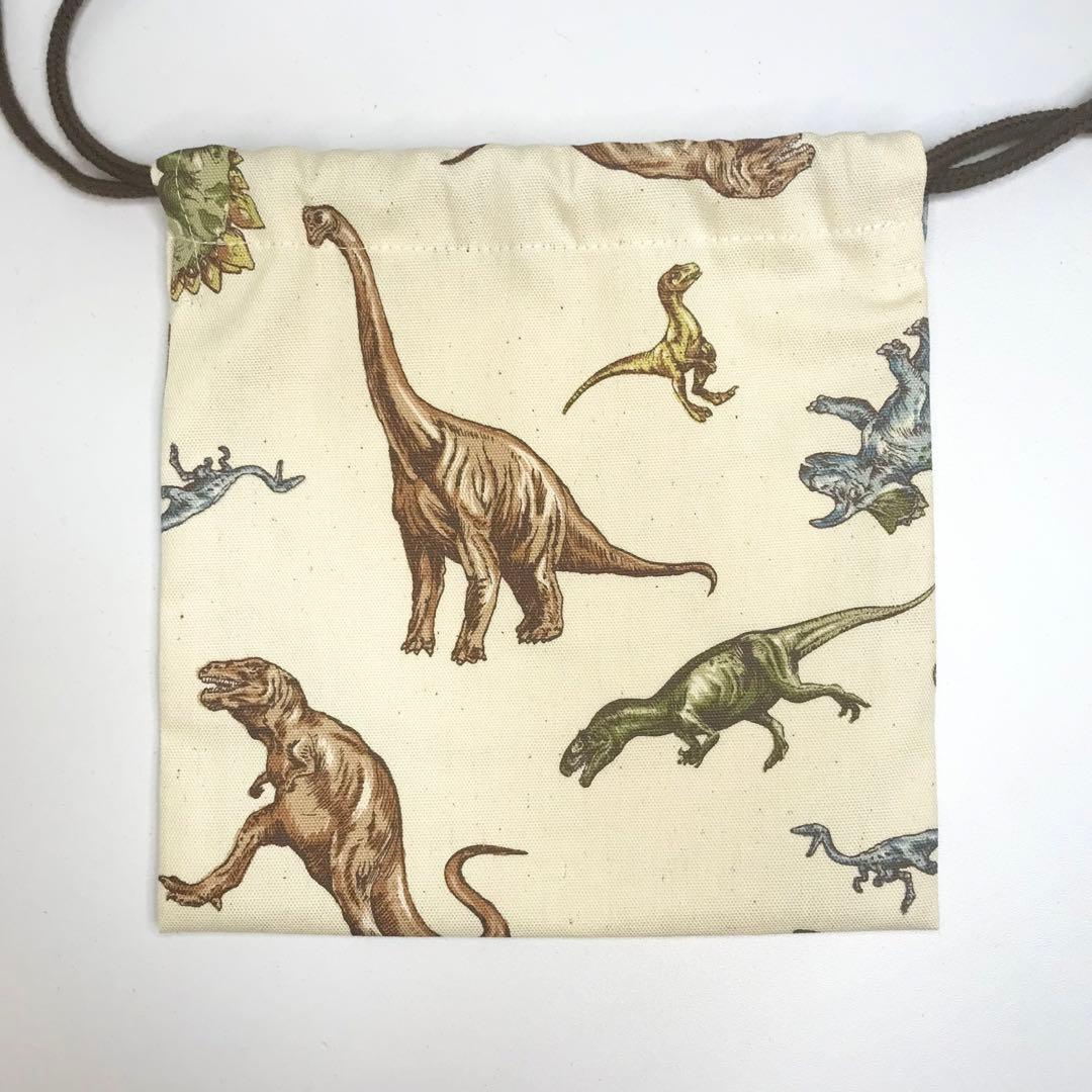 KURU˖ ࣪⊹様　確認用　恐竜　ランチョンマット　35×45 巾着袋