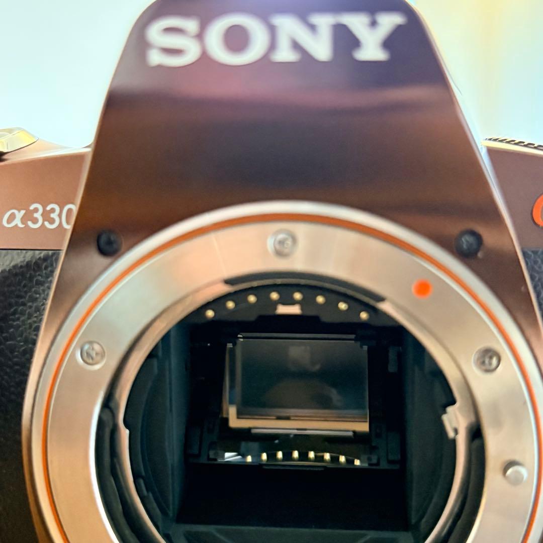 レア 希少 α330 ブラウン ジャンク SONY α デジタル一眼レフカメラ