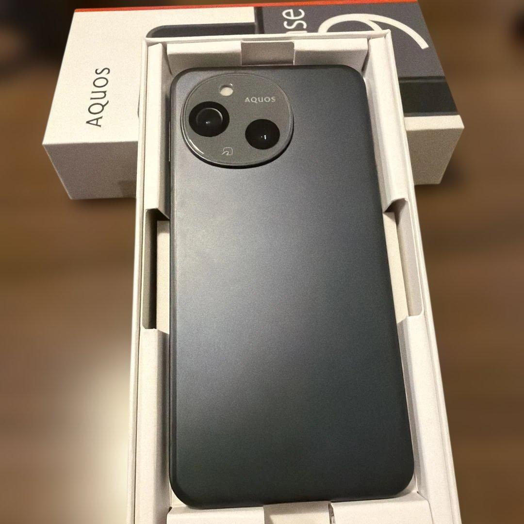 SHARP AQUOS sense9 6GB/128GB ブラック