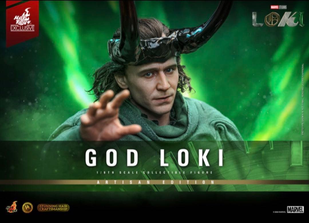 新品 ホットトイズ　【テレビ・マスターピース DX アルチザン】 ゴッド・ロキ