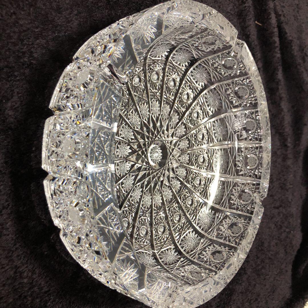 ボヘミアン　グラス　アッシュトレイ