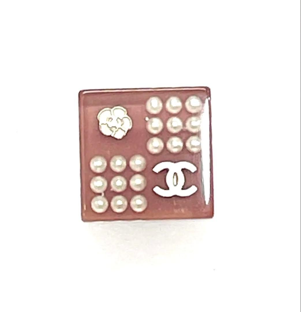 正規品CHANELスクエアピアス片方