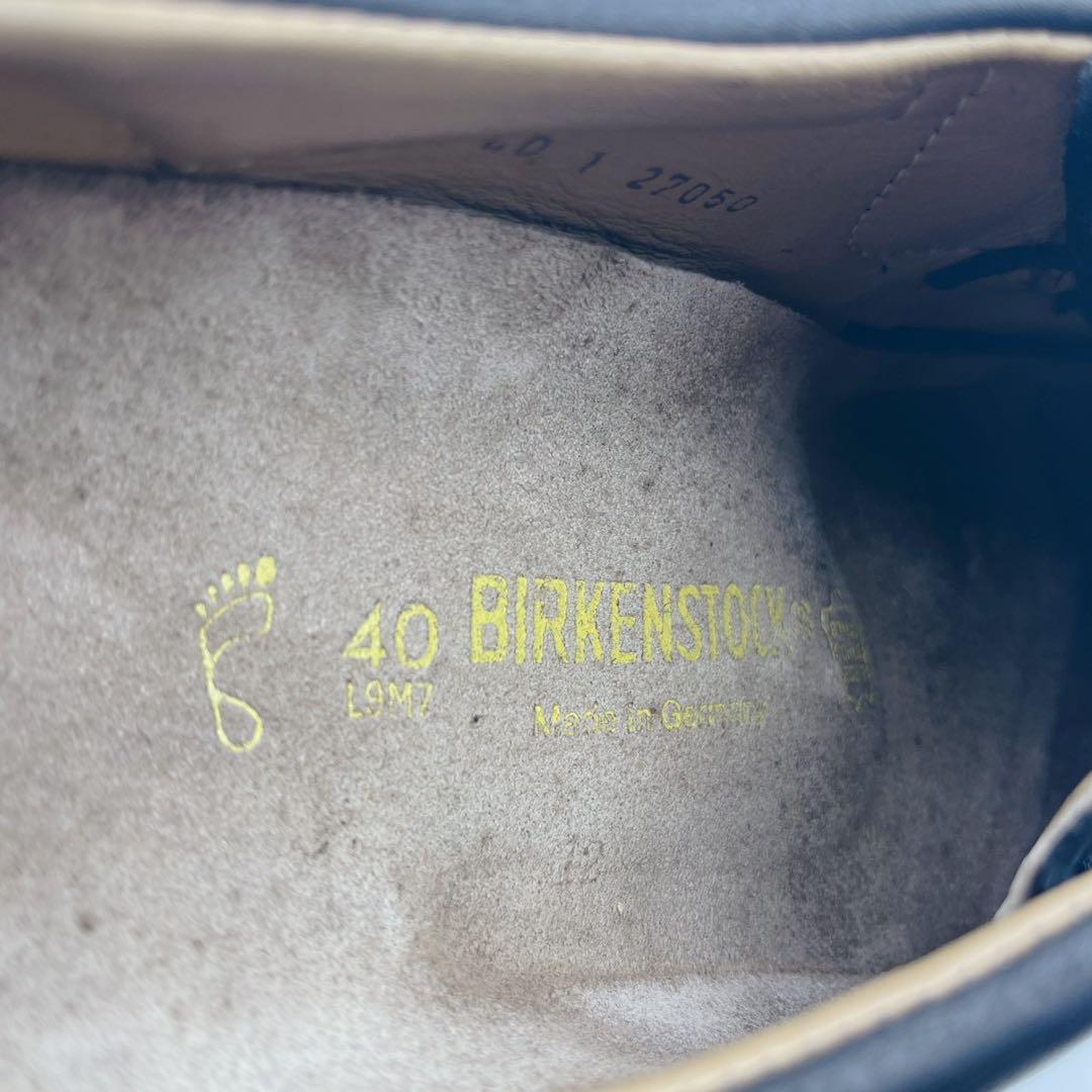 廃盤❗️ビルケンシュトック パサデナ レザー 黒 コンフォート 40 チロリアン