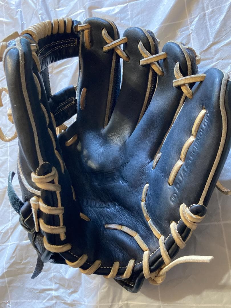 Wilson ジュニア軟式用グローブ ブラックSS 内野手用