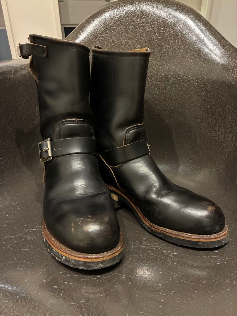 PT91 プリントタグ　レッドウイング　エンジニアブーツ　2268 7.5D