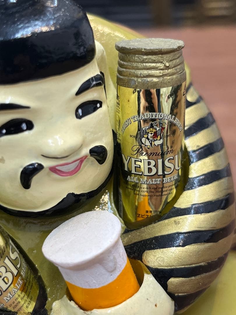 エビスビール 恵比寿様 福の神 ソフビ フィギュア