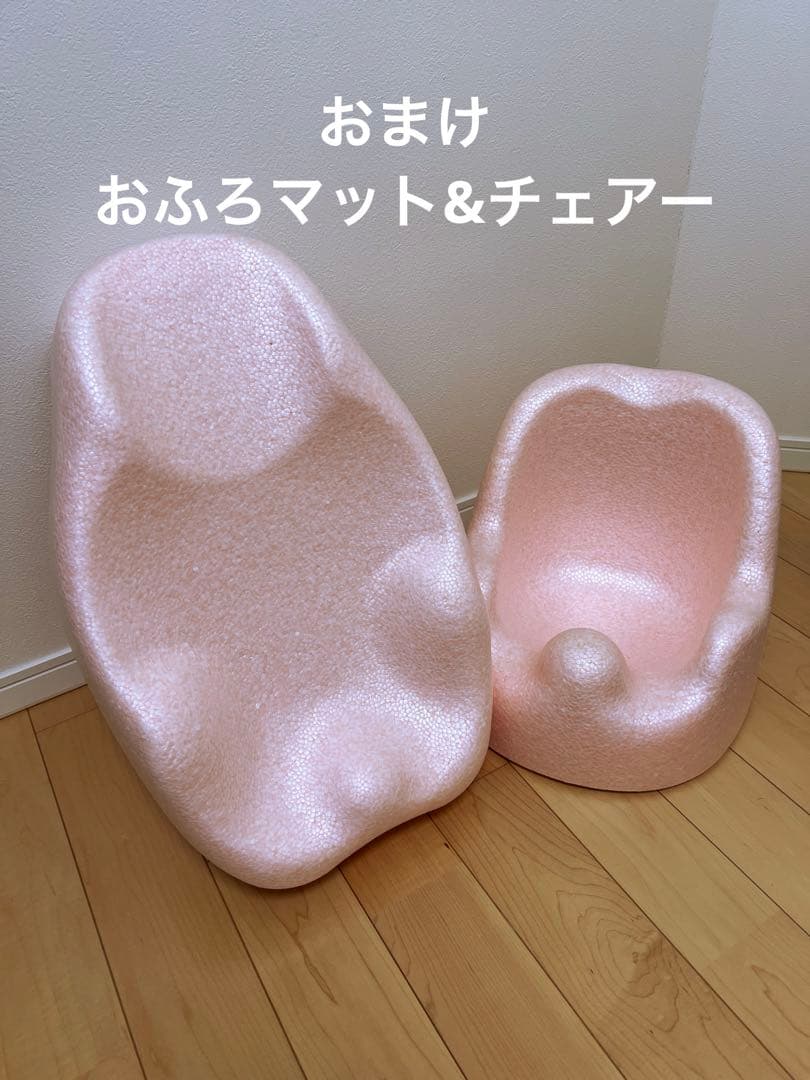 ゆう ベビーベッド、マットレス、バウンサー、おふろマットなど　引き取りのみ