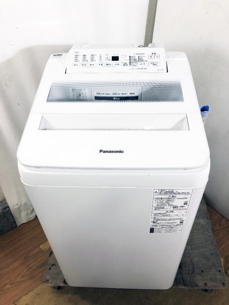 30日迄！19年製★パナソニック 7㎏ 洗濯機【NA-FA70H7-W】
