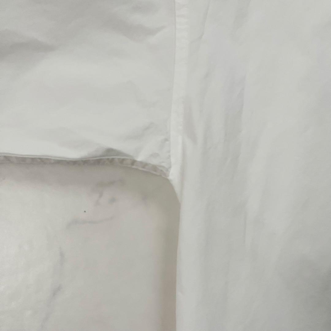 美品　マディソンブルー J.BRADLEY B刺繍 長袖シャツ 白　01サイズ