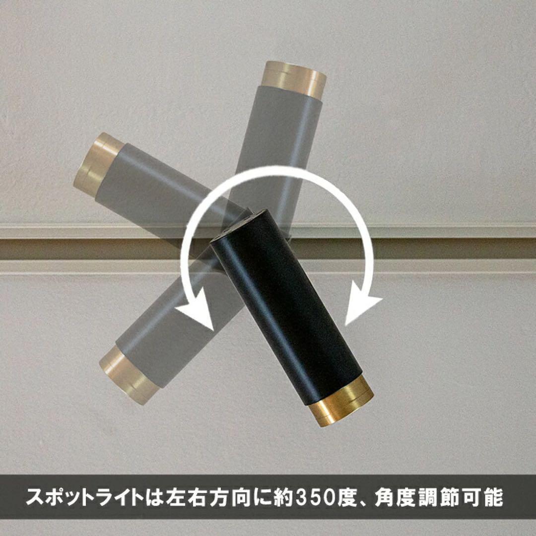 <未使用> NOSH(ノーシュ)LED SPOT LIGHT DUCT 1灯・黒