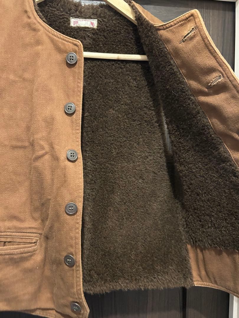 レア　リアルマッコイズ　ダブルダイヤモンド　アルパカベスト　デッキベスト