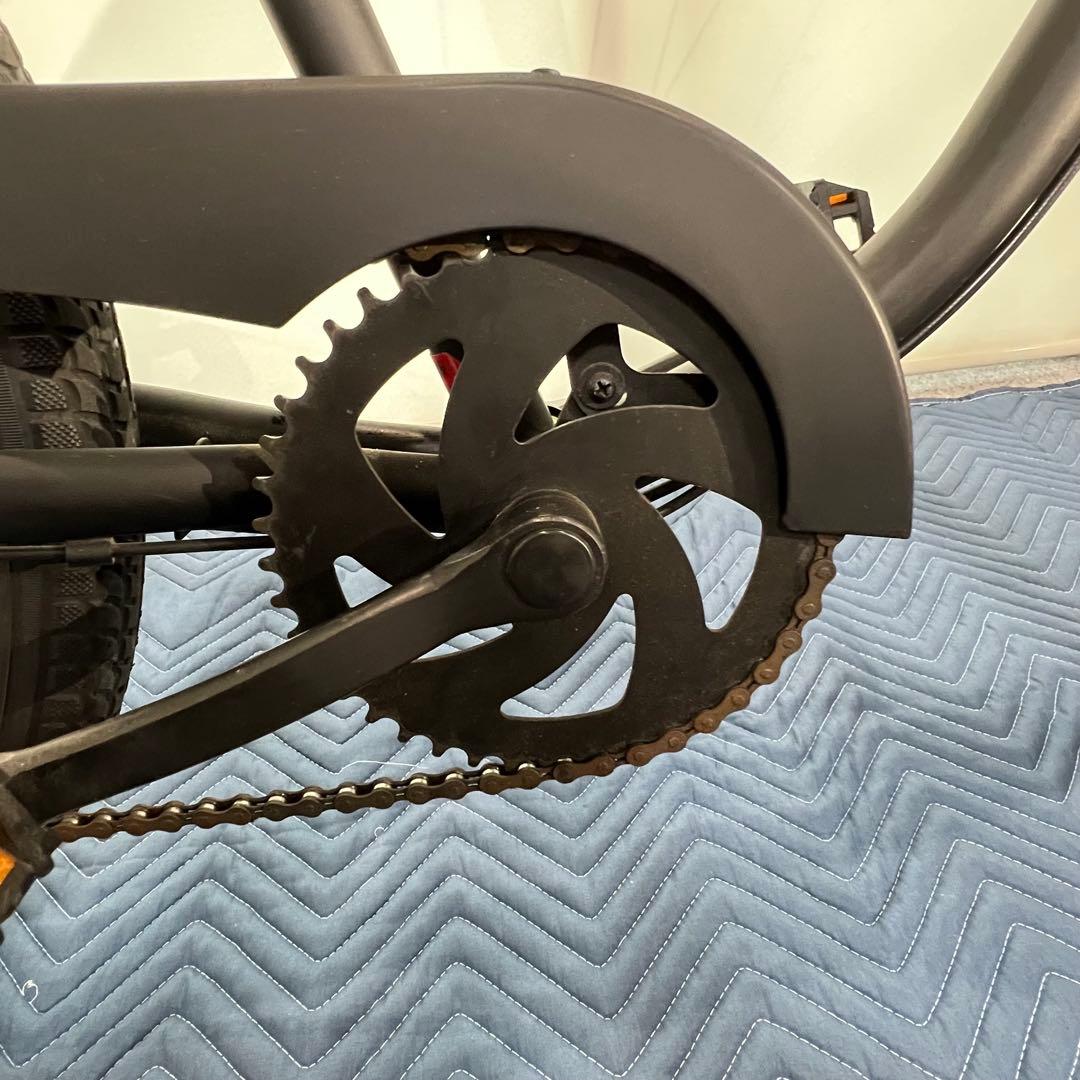 ビーチクルーザー　自転車　マットブラック