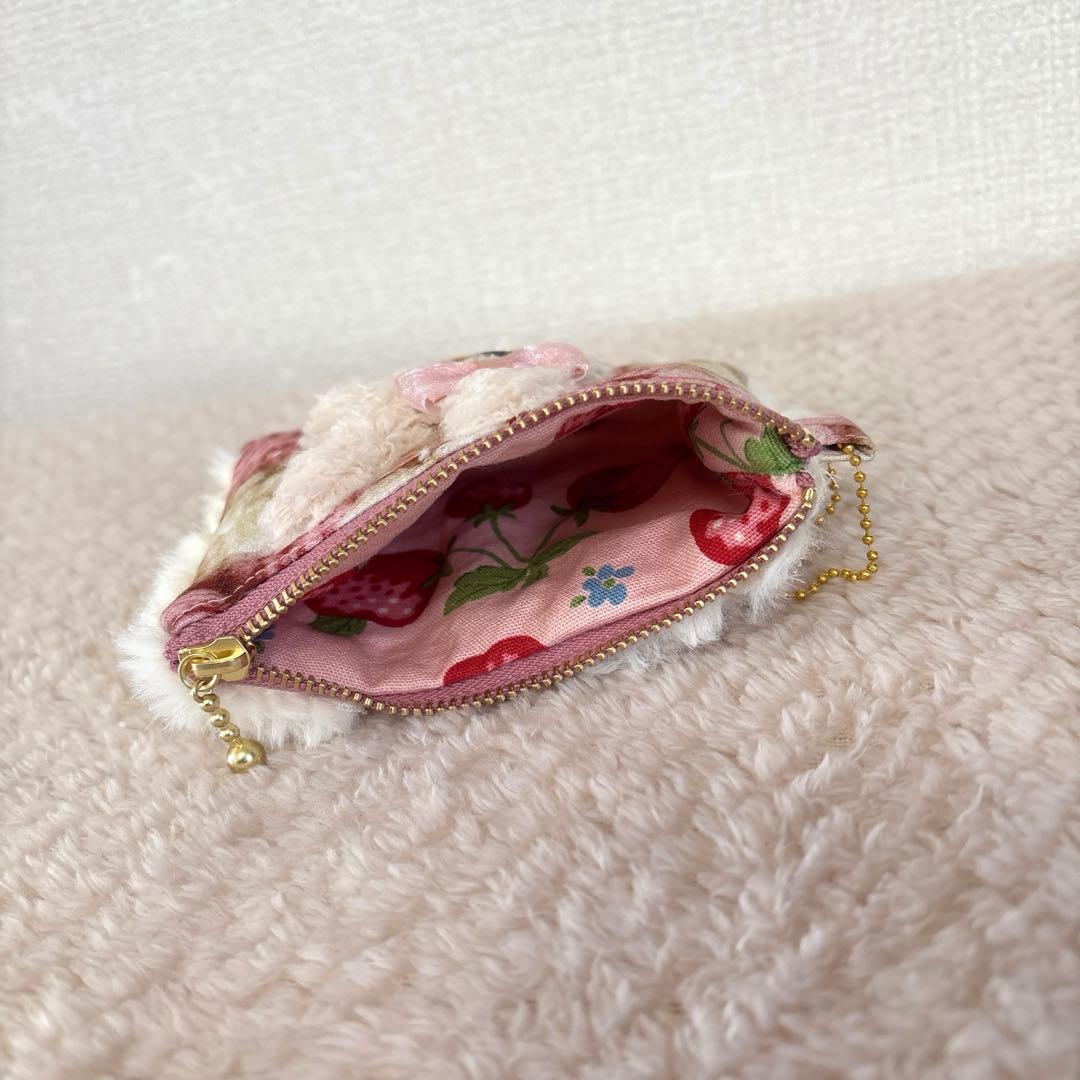 コヤンイサムチョン　ふわモコサンダーちゃん　フリルトート＆ポーチ