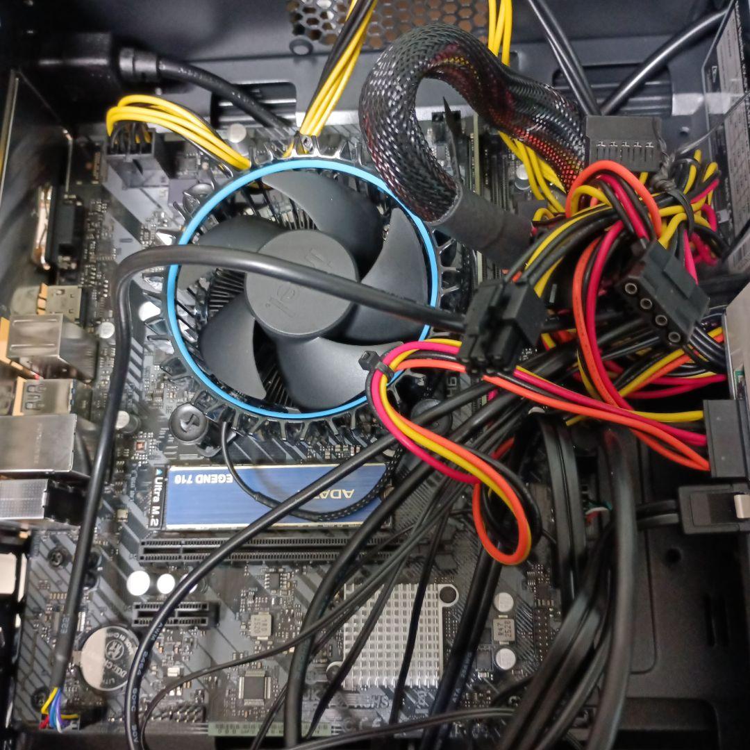 マ*】様 自作デスクトップPC ブラック スリムケースWindows11