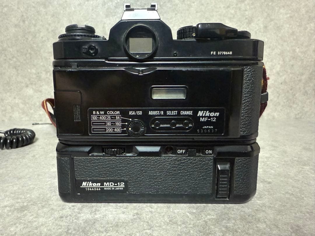 フィルム一眼レフカメラ NIKON FE ニコン レンズ 2個セット
