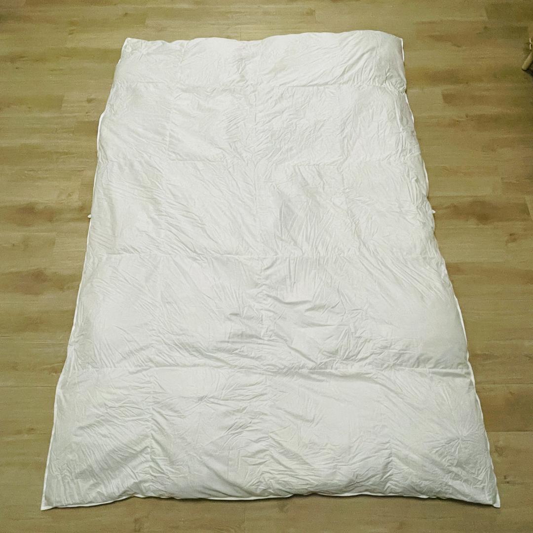 無印良品 Sサイズ 羽毛掛け布団 二層式