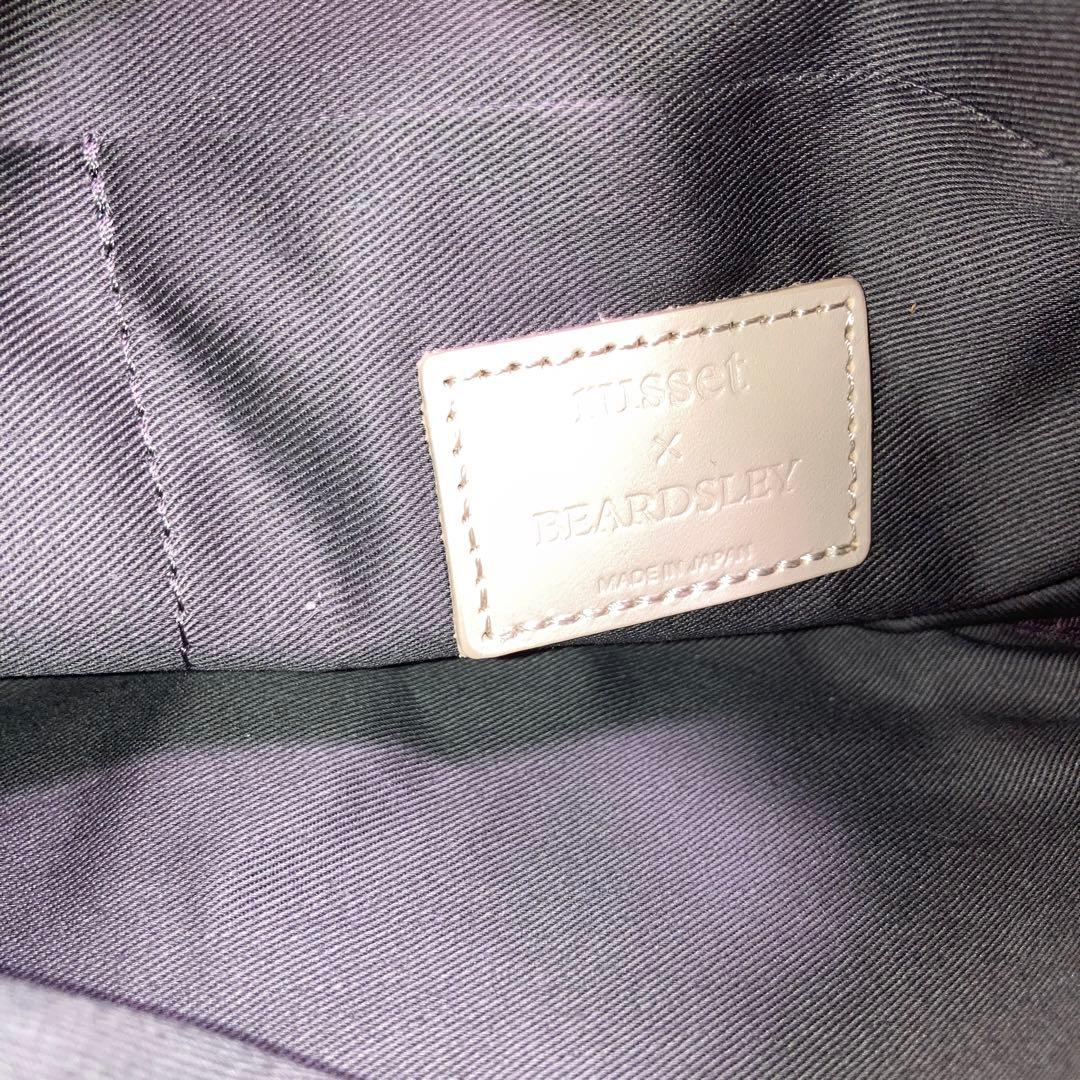 【美品】russet ×BEARDSLEY 本革　2WAY ショルダーバッグ