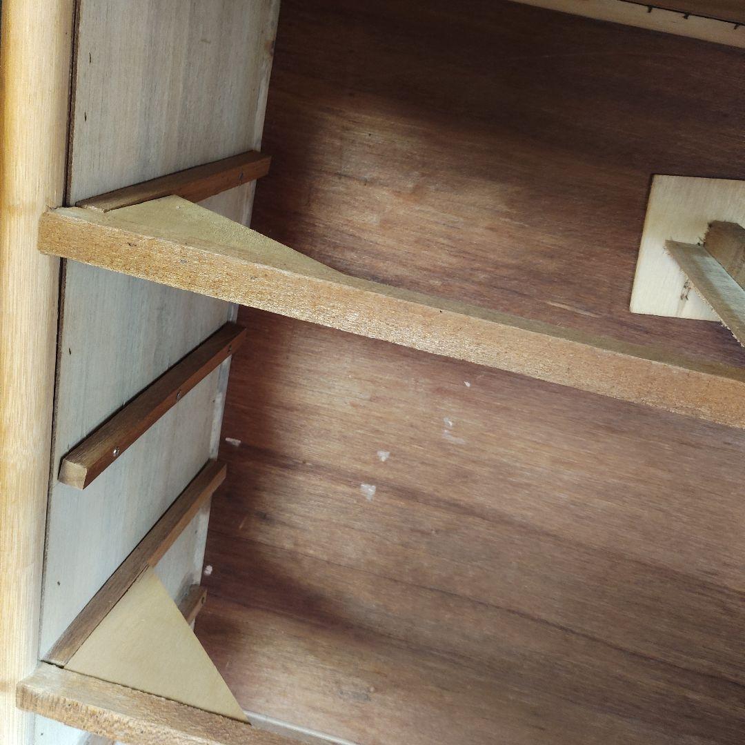 ラタン5段チェスト 洋タンス 籐タンス【昭和レトロ】