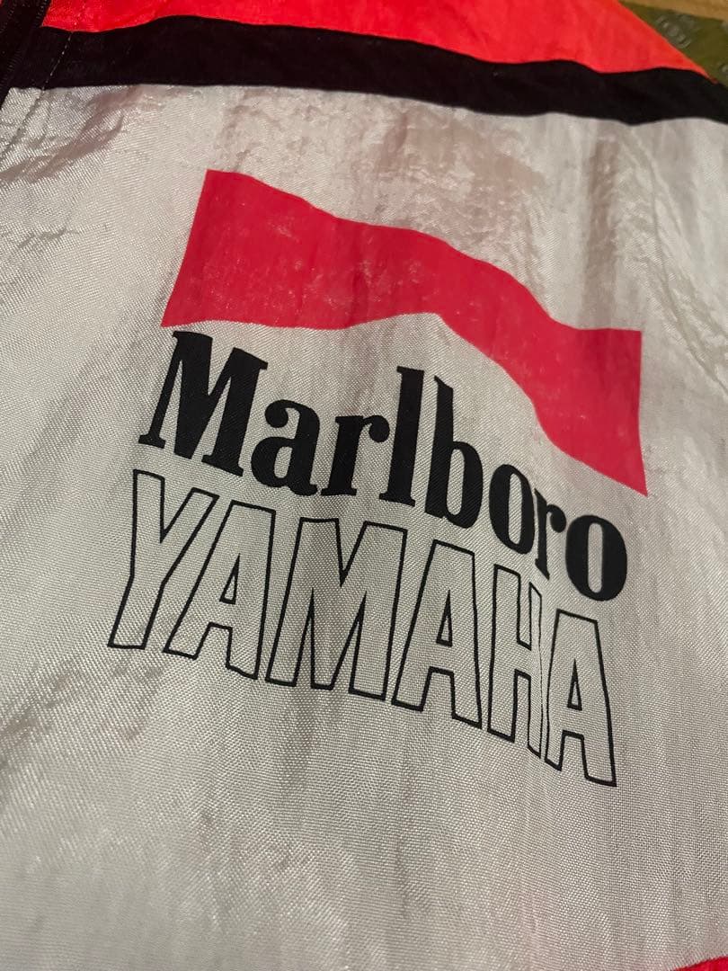 Marlboro YAMAHAナイロンジャケット マルボロ　ヤマハ