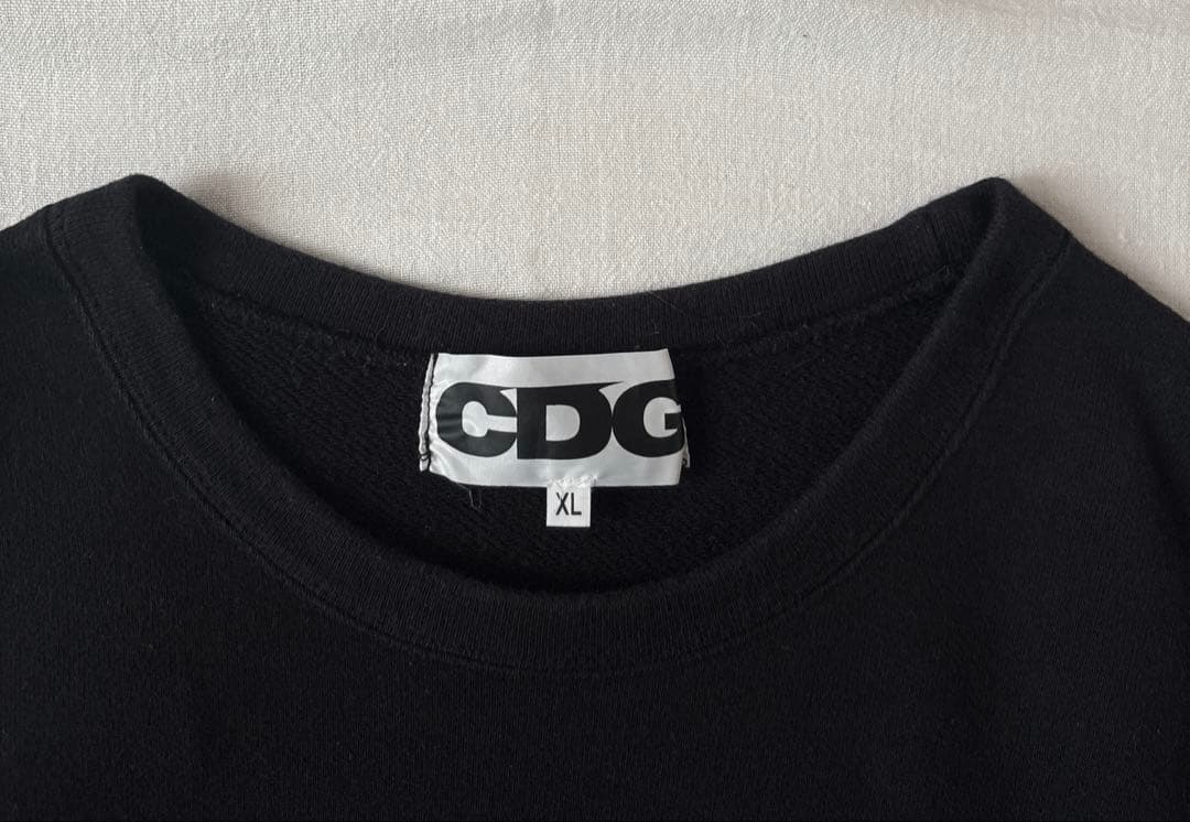 COMME des GARÇONS　クルーネックスウェット　XL