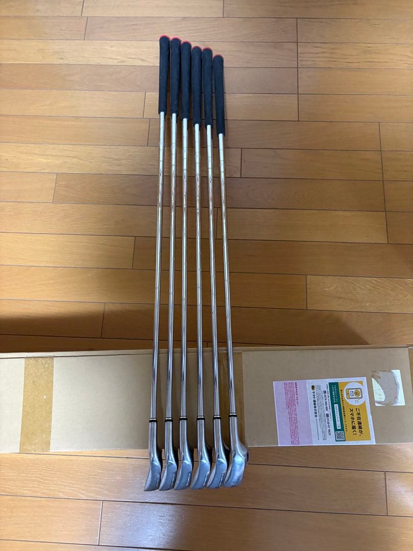 ゼクシオ６アイアン純正スチールシャフトＲ ５〜Pの6本セット