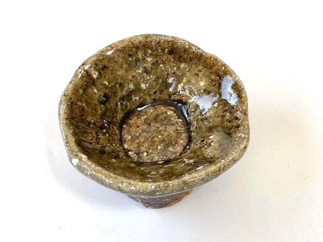 陶芸家　國吉清尚　焼締　ぐい呑　酒器　酒盃　伝説の陶芸家　自然釉　沖縄