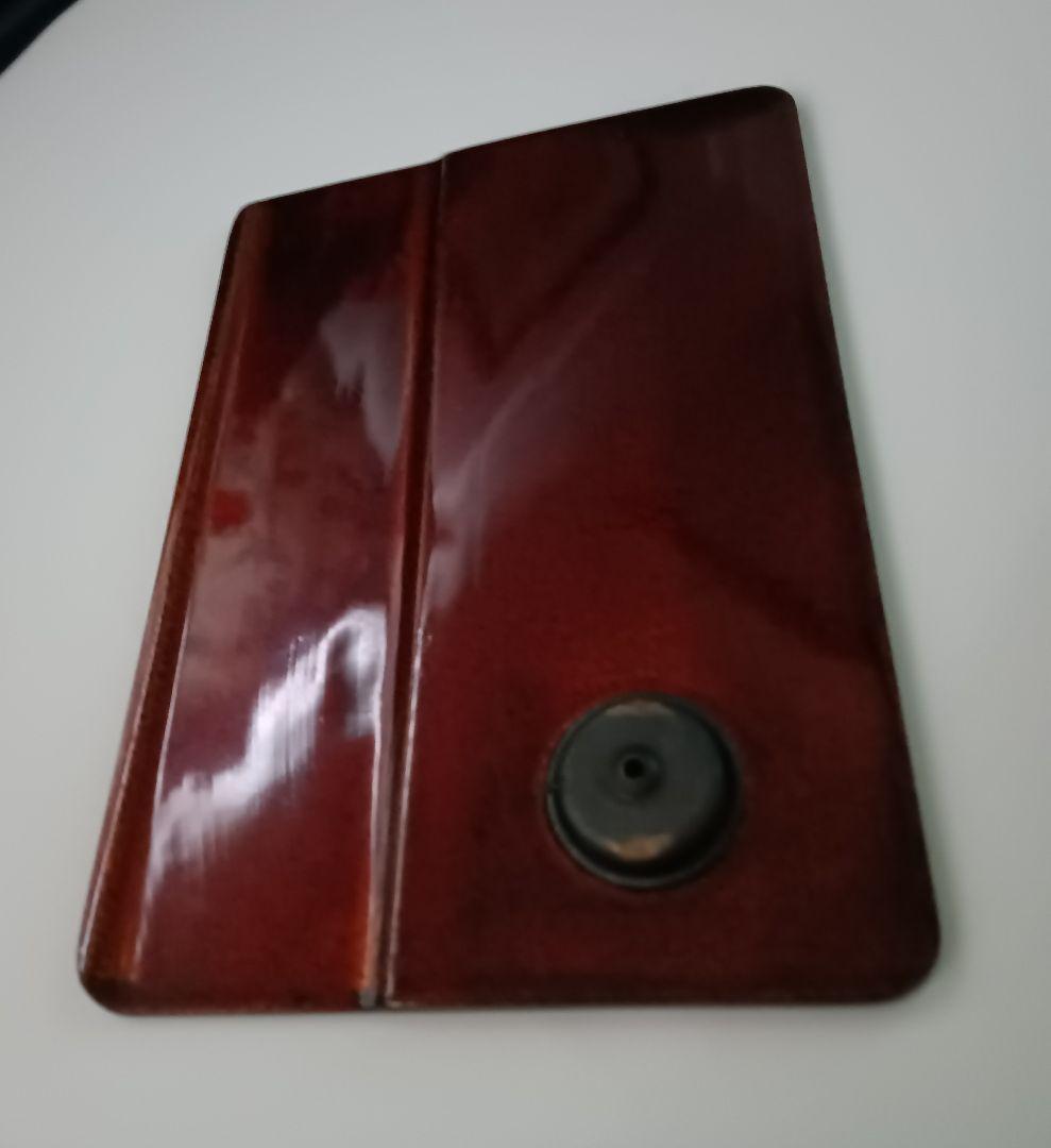 【本漆塗本蒔絵公家の図】江戸末期　総梨地硯箱➕️古硯【程君房】古黒仙入文　美術品