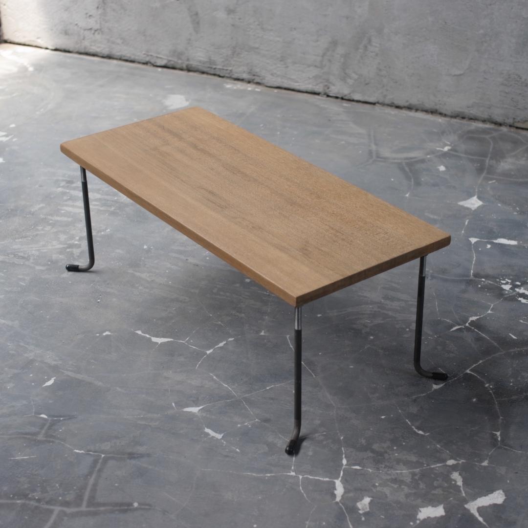 SALE【現品販売】アイアン ローテーブル 鉄脚 鉄 木 テーブル tab41