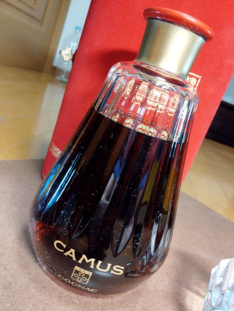 【新品未使用】古酒　CAMUS　カミュ　バカラクリスタル　コニャック