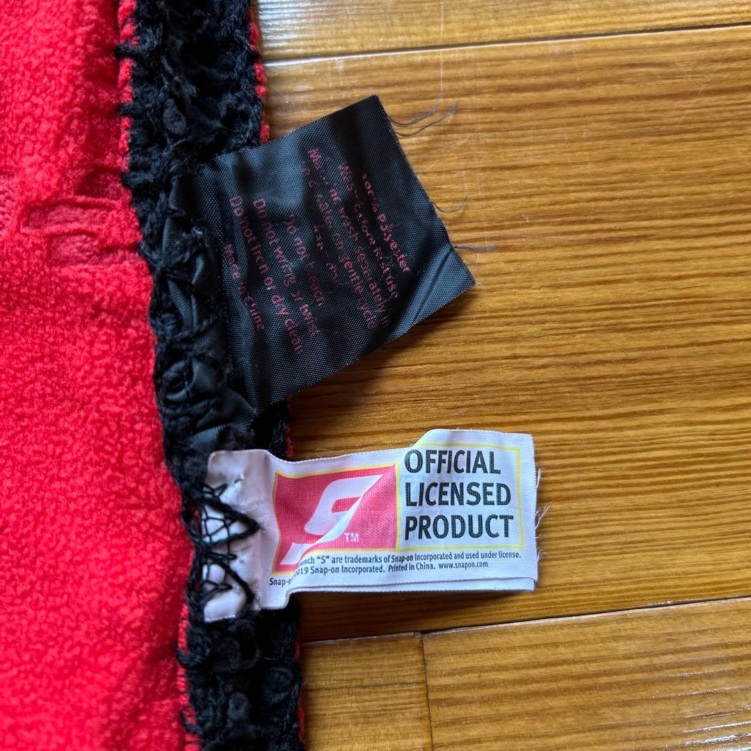 snap-on 赤黒ハーフケット　ブランケット