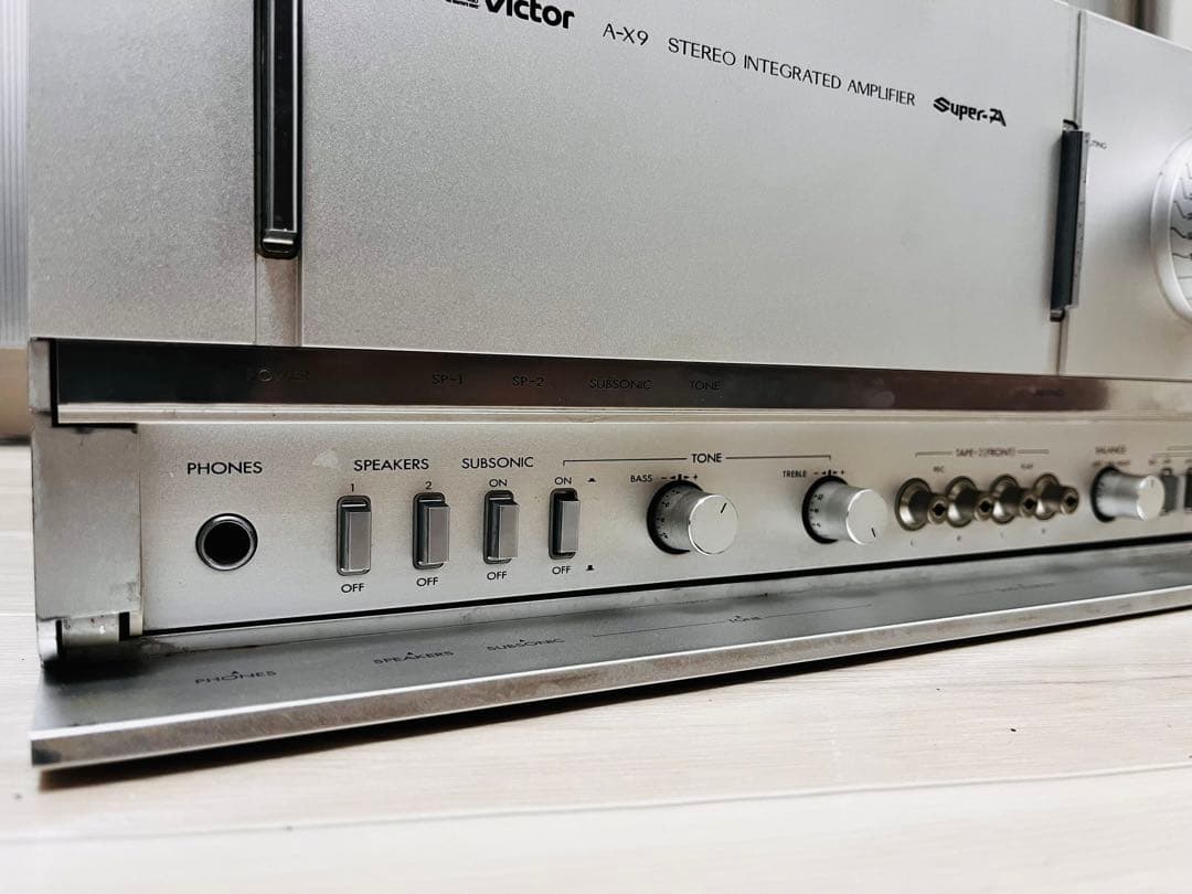 ￥158000・1979年・動作品】 Victor　A-X9プリメインアンプ