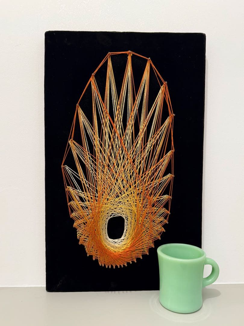 ビンテージ アンティーク 70s 壁掛 ドリームチャッチャー ミッドセンチュリー