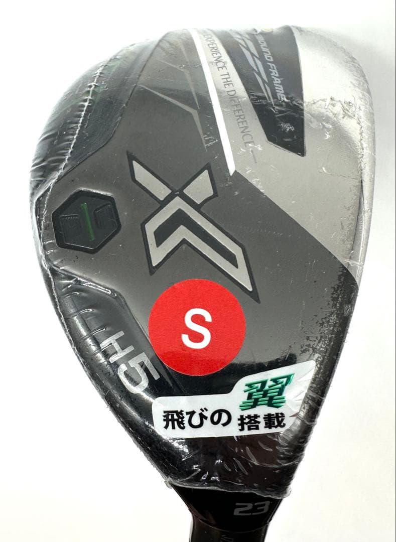 新品｜XXIOゼクシオX-eks5番UTユーティリティ23度｜ミヤザキカーボンS