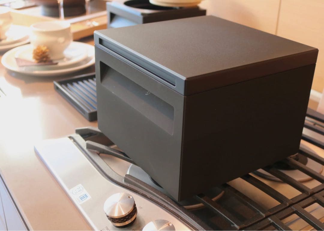 無水蒸し器 木製蓋付き