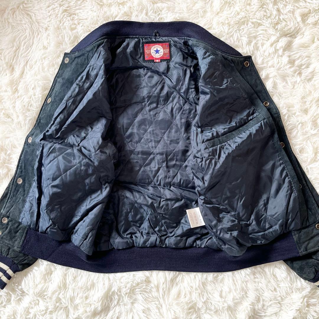 CONVERSE スタジャン Chuck Taylor スエード メンズM 黒系