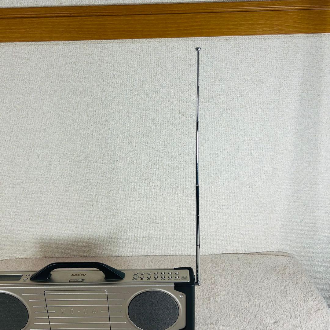 【希少】SANYO FM/AMポータブルMDレコーダー MDG-U4T