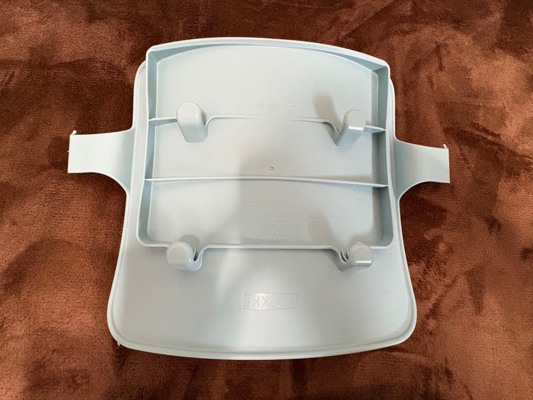 STOKKE トリップトラップ　シリアル6 アクアブルー　ベビーセット付き