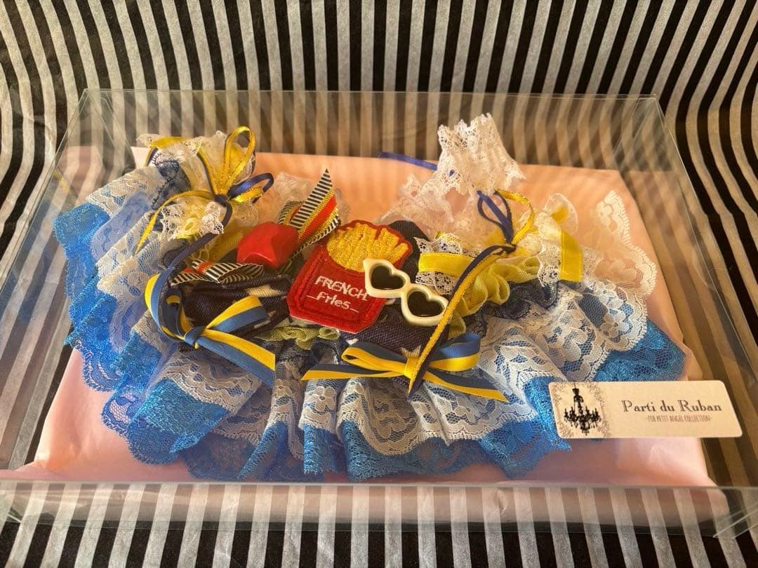 ⑧Parti du Ruban ケープタイプ　ネックアクセサリー　犬用品　写真