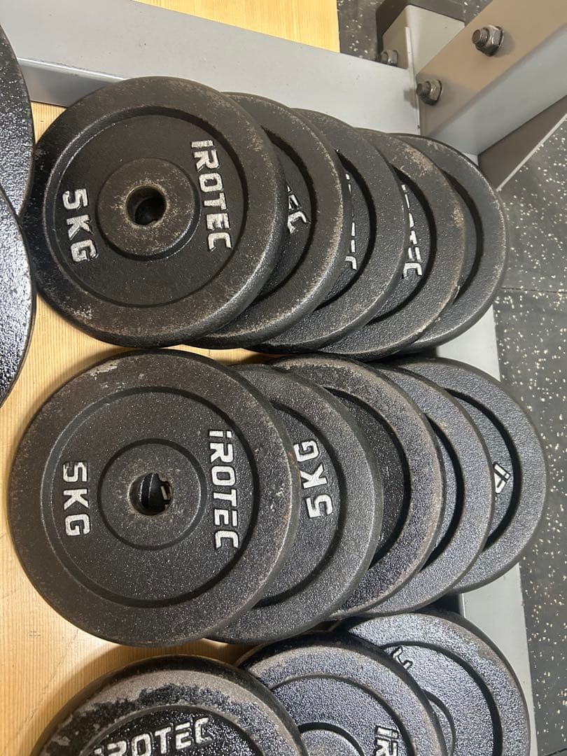 【合計195kg】iROTEC 28mm ダンベルシャフト4本付き 千葉県市川市