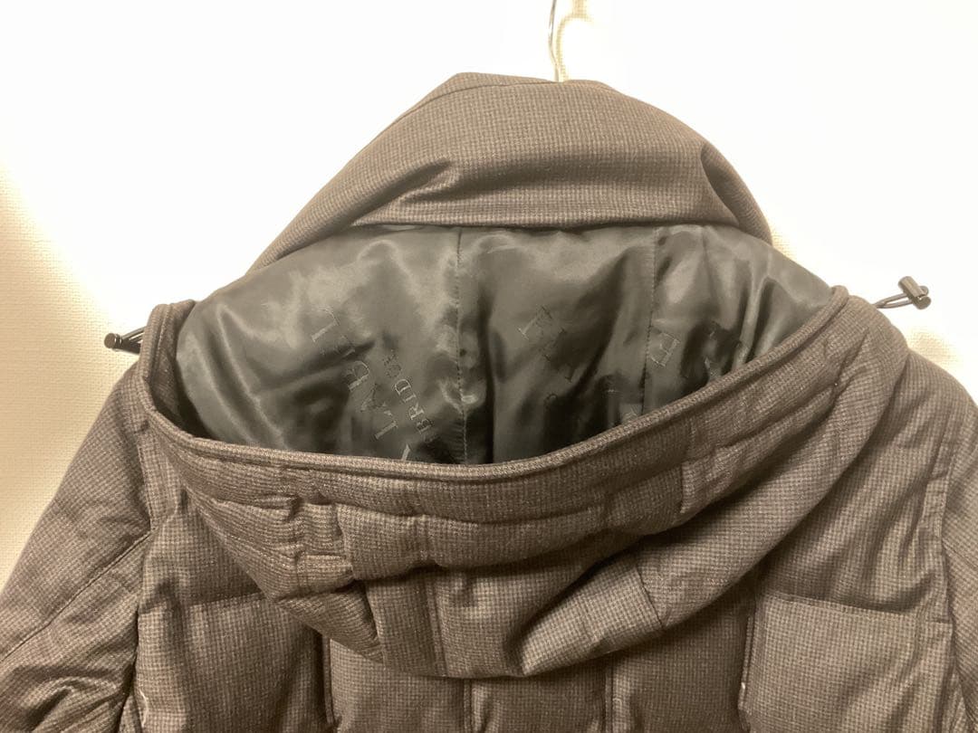 マイクロ千鳥柄ストームシステムダウンコート