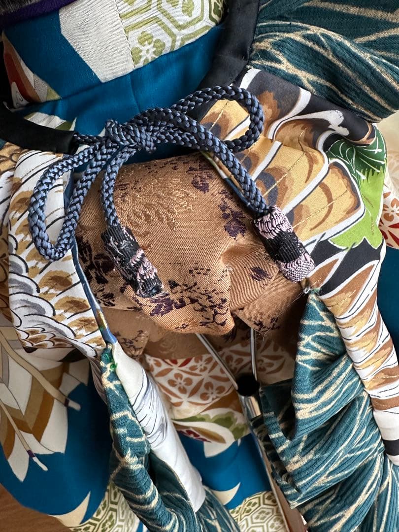 市松人形☆京人形細工司　伊東久重☆可愛い前掛け