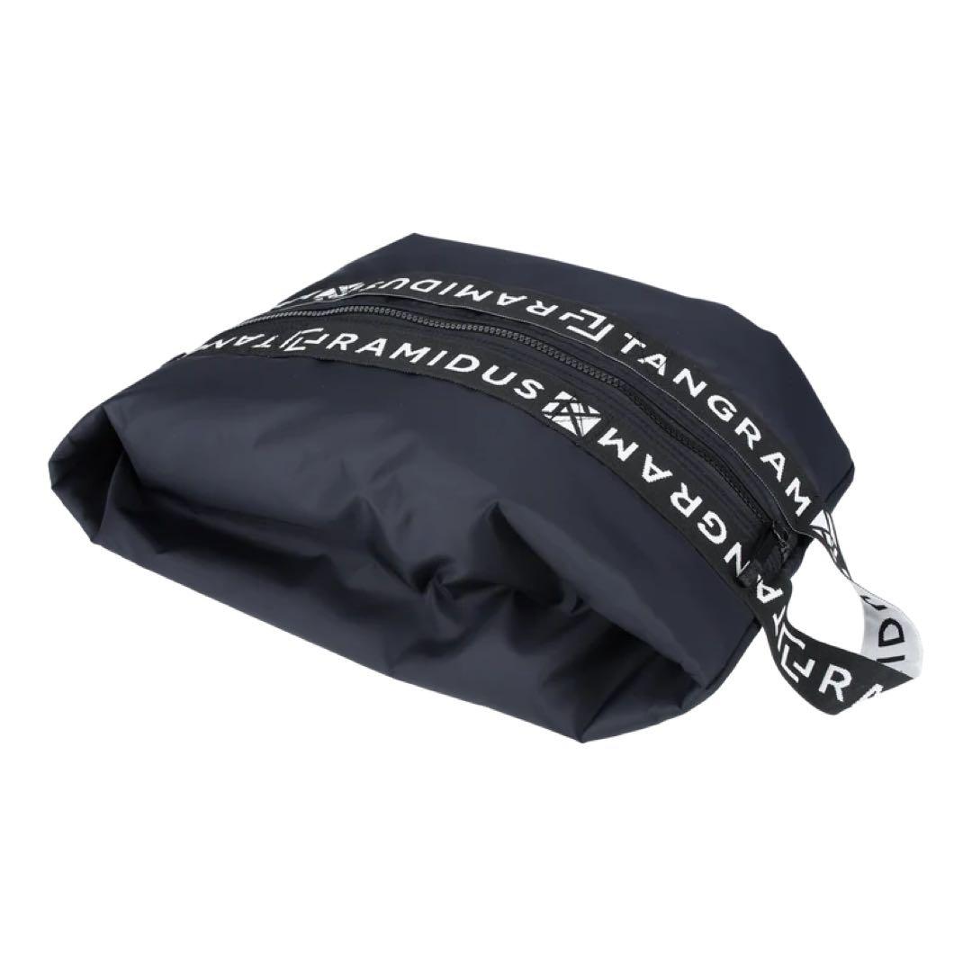 RAMIDUS × TANGRAM / SHOES BAG BLACK