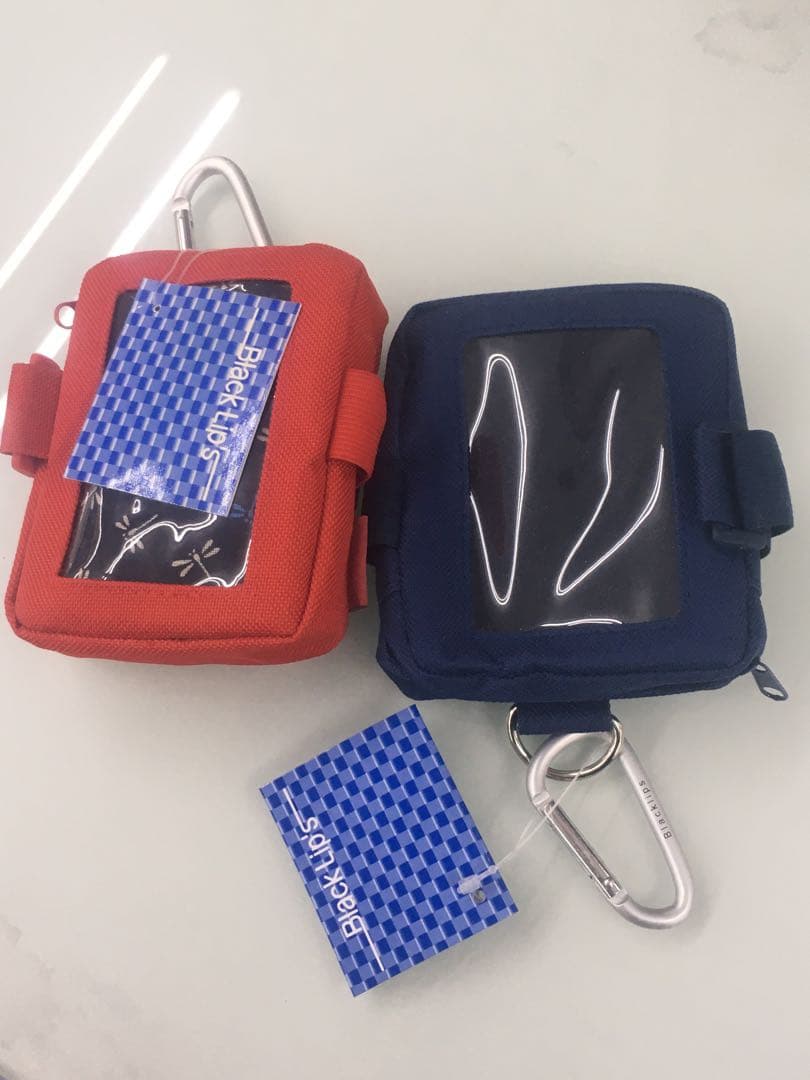 スノボ　チケットホルダー　2個セット　Black Lip's スキー　リフト