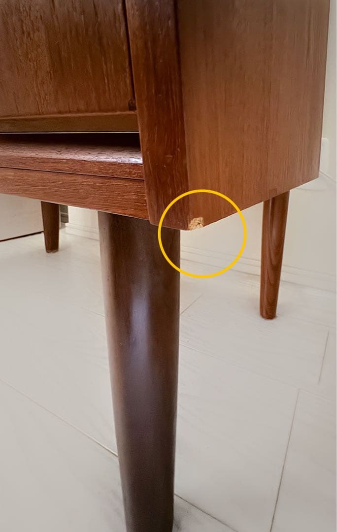 北欧家具 ヴィンテージ ミドルピューロ 化粧台　送料込み