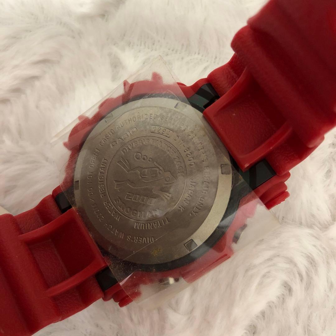 G-SHOCK DW-8200F-4JR FROGMAN 赤蛙【ジャンク】